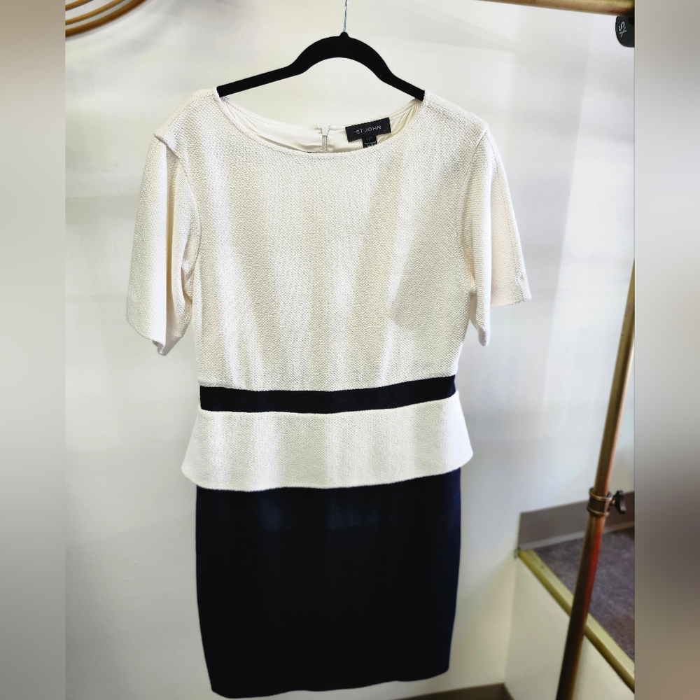ST. JOHN Midi Dress